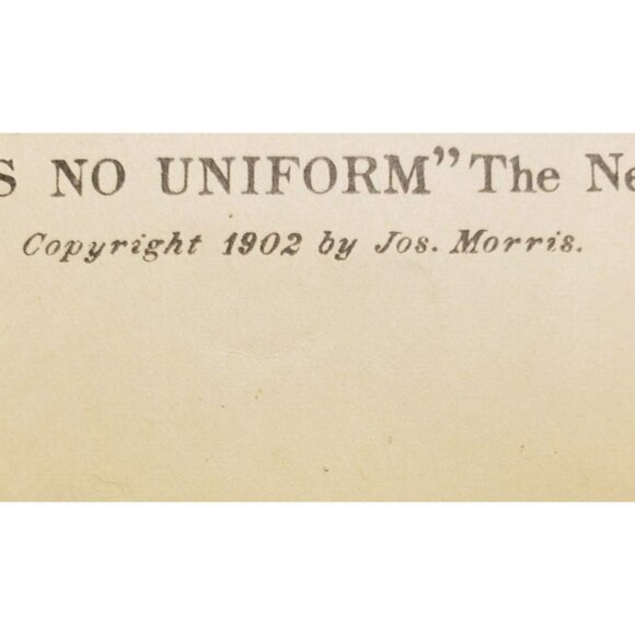 Sheet Music- Black Hawk by Mary E Walsh ANTIQUE 1902 RARE - Picture 5 of 5